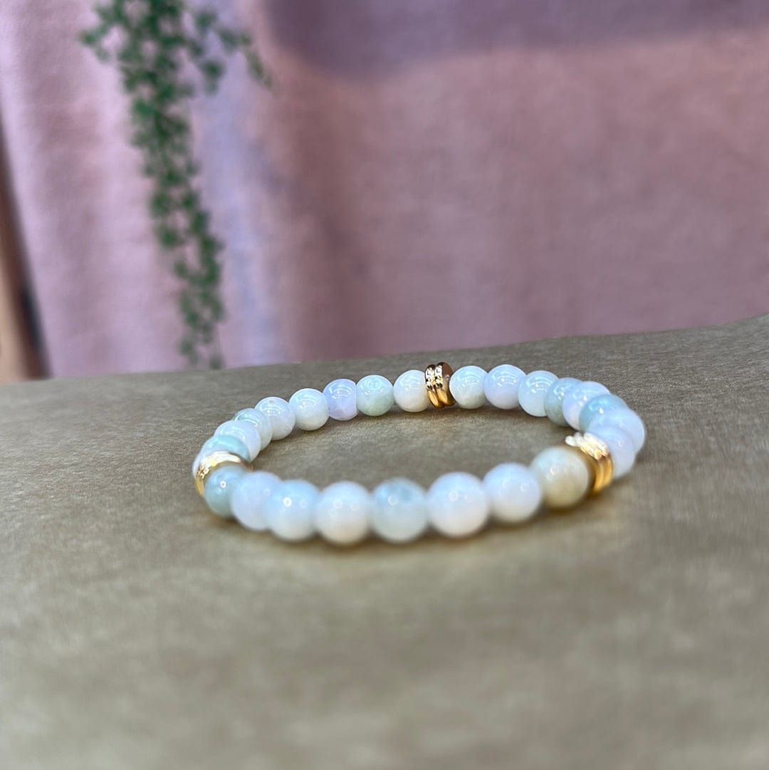 Jade Duo Disk Bracelet