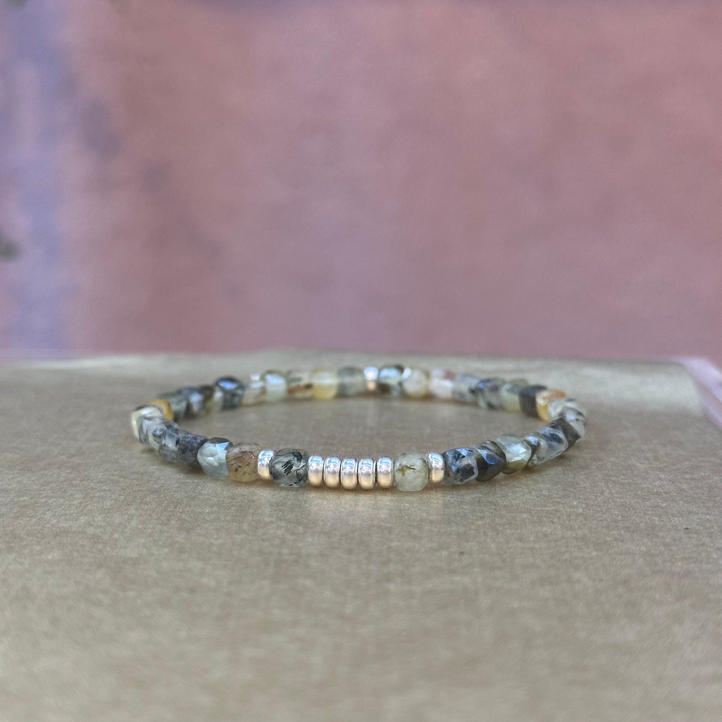 Prehnite Bracelet 4mm