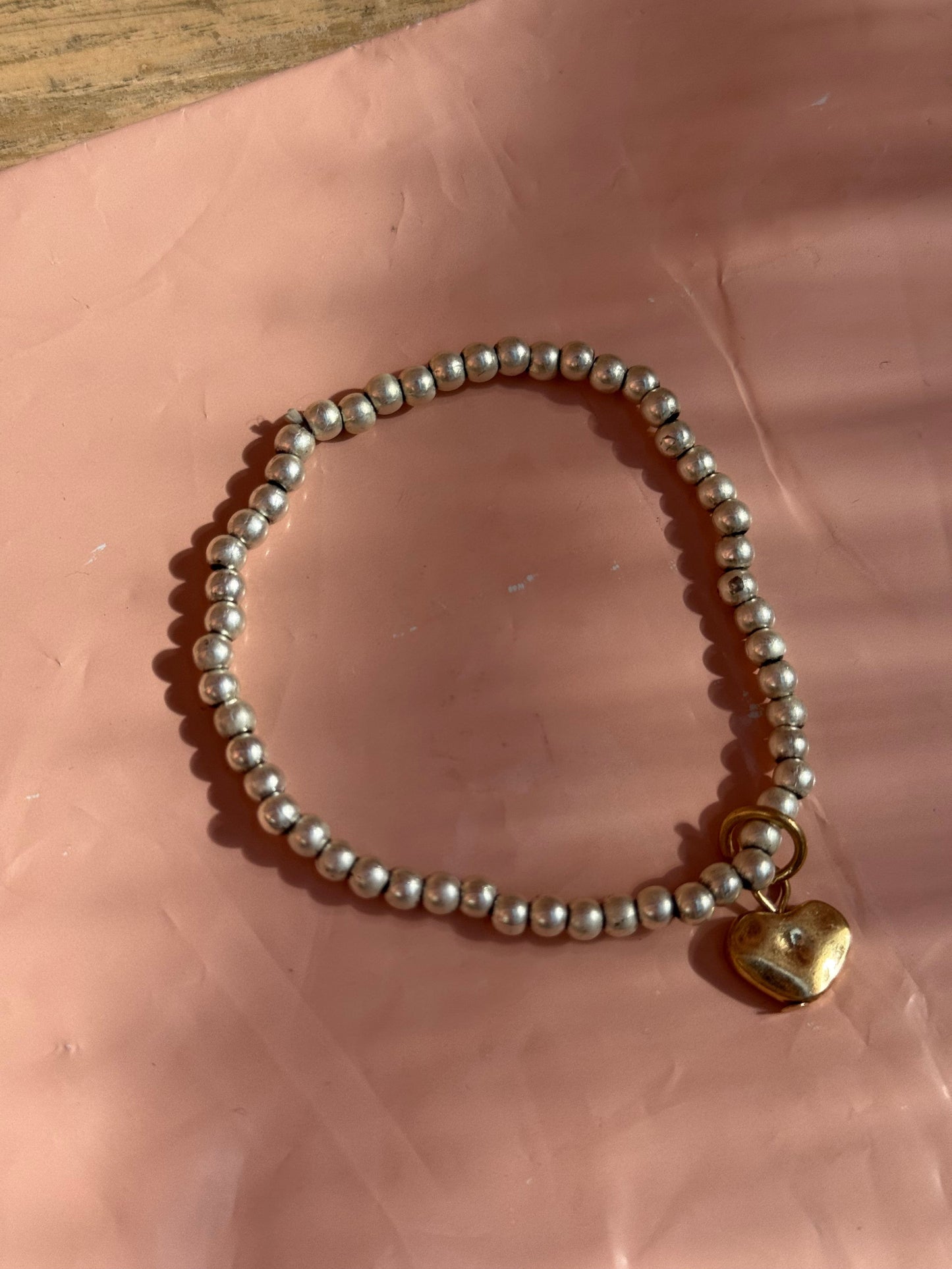 Heart Charm Bracelet