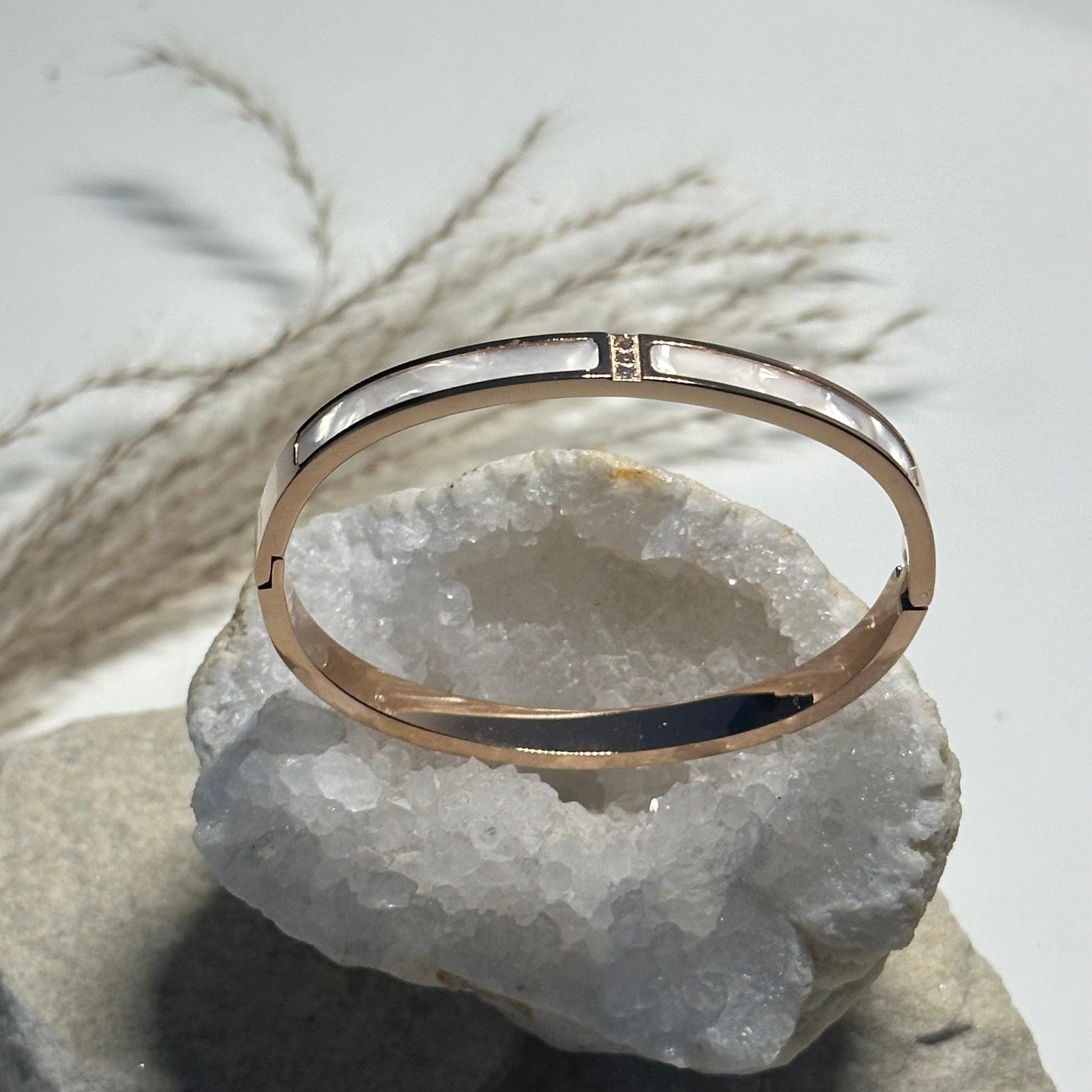 Adara Gold Bangle | Mi Cielo London