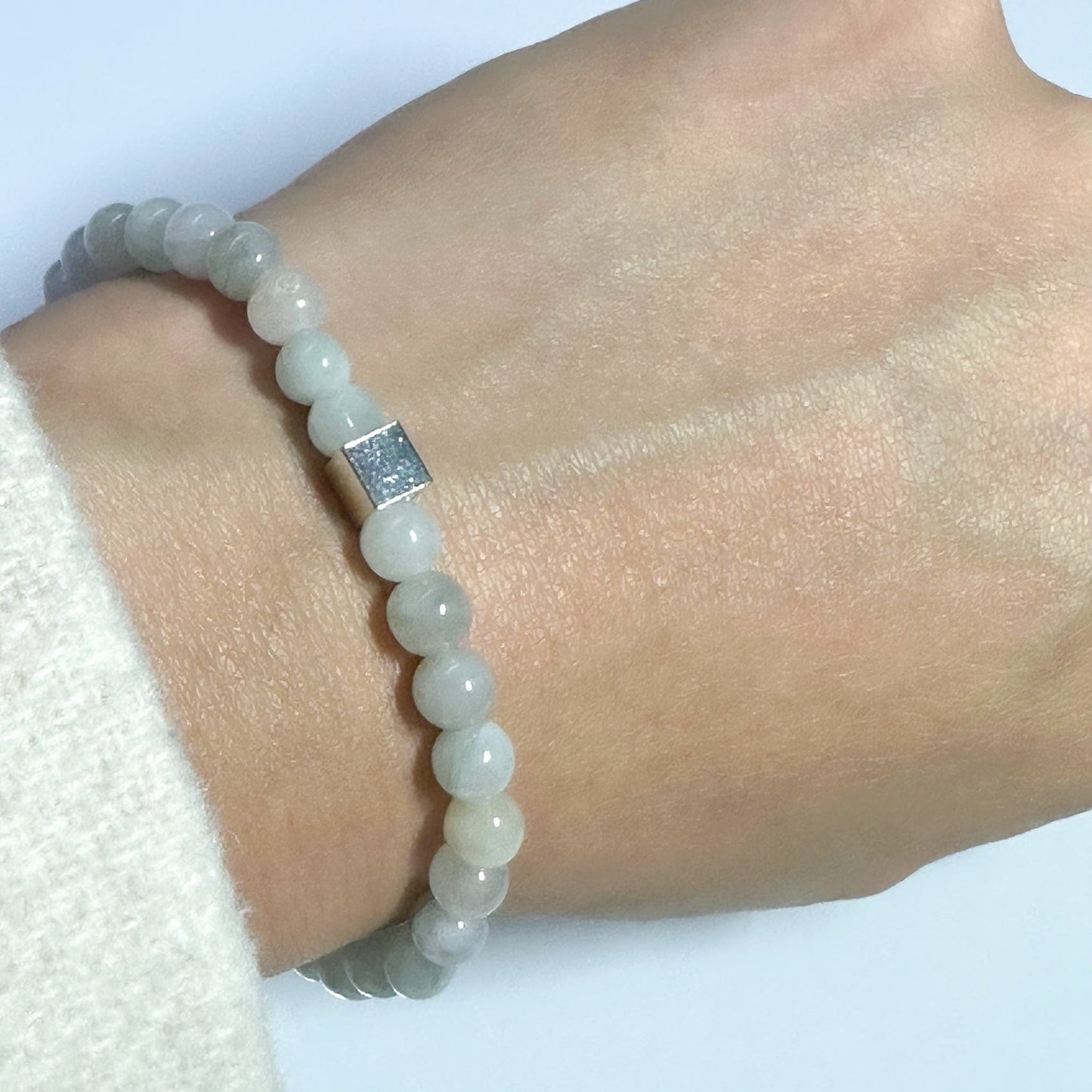 Jade Bracelet 6mm Square