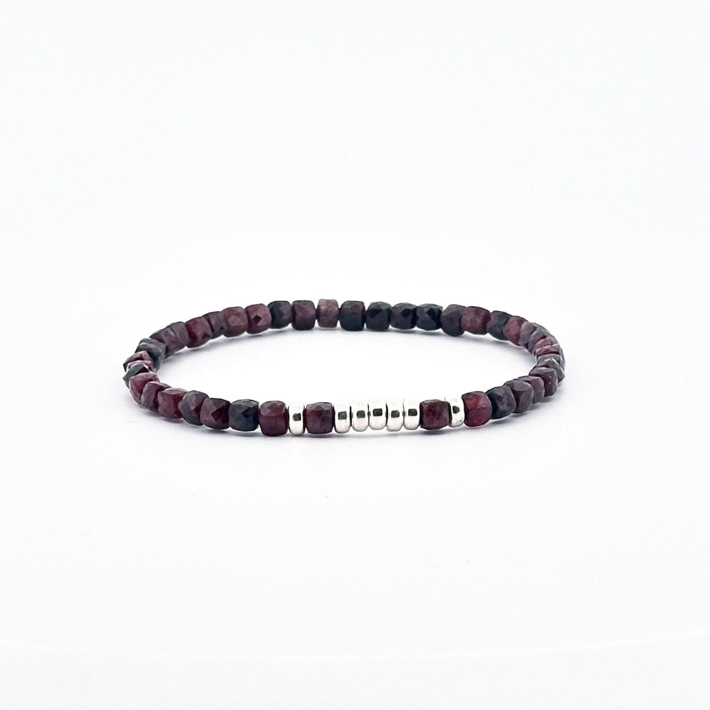 Garnet Bracelet 4mm