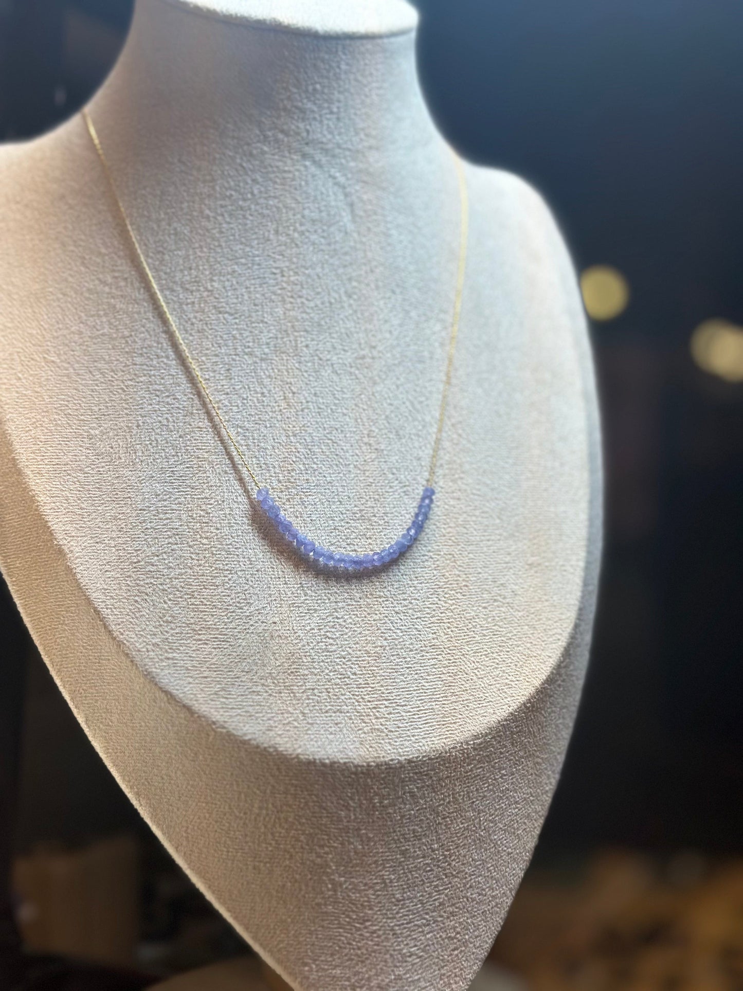 Tanzanite Necklace | Mi Cielo London