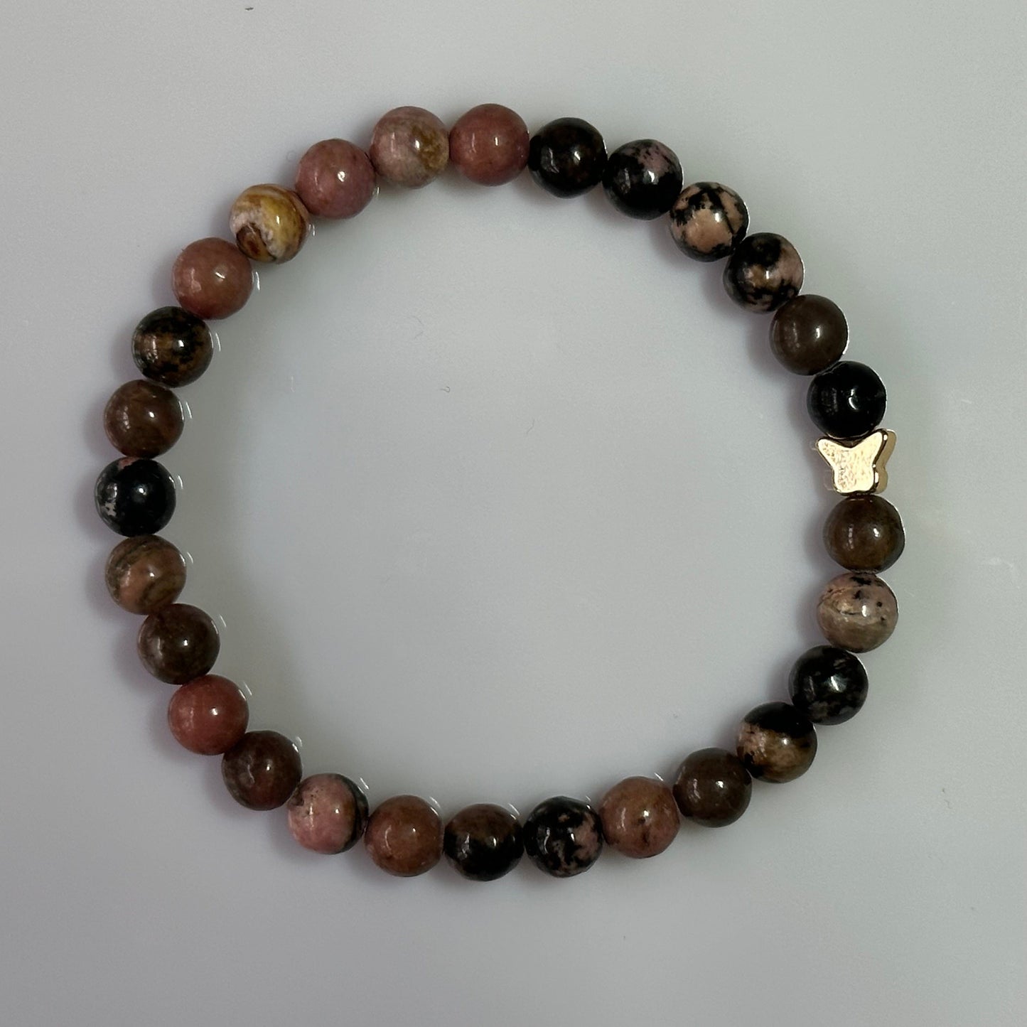 Bohemian bracelet Butterfly 6mm