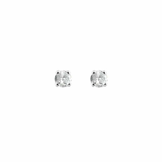 Diamond Stud Earrings 0.20ct (White 18k gold)