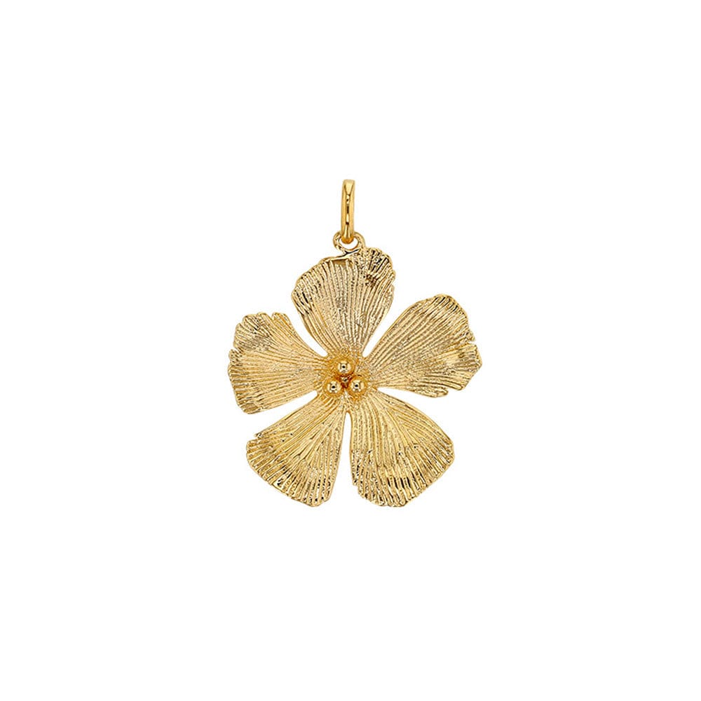 Flower Pendant (Gold plated)