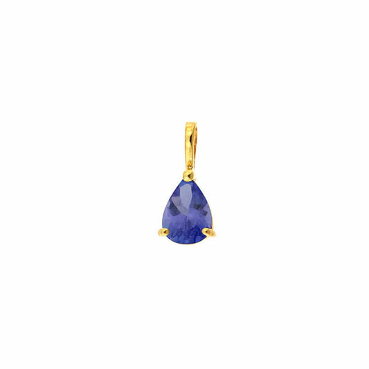 Tanzanite Gold Pendant (18k Gold)
