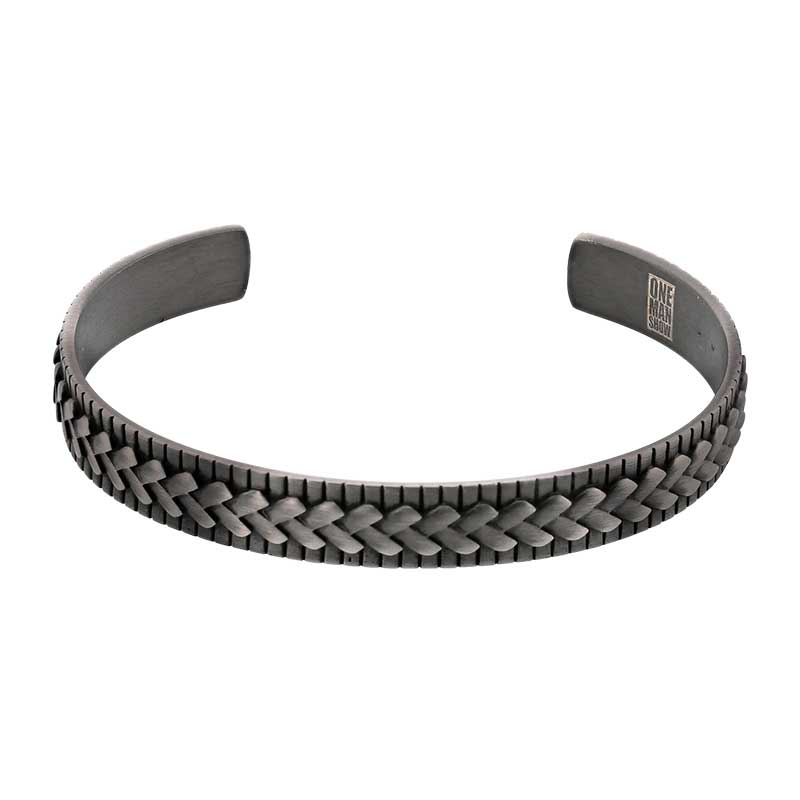 Steel Bangle Bracelet - Men