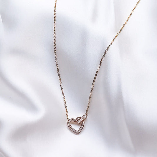 Gold Heart Necklace