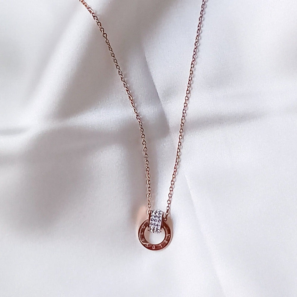 Rose Gold Love Necklace