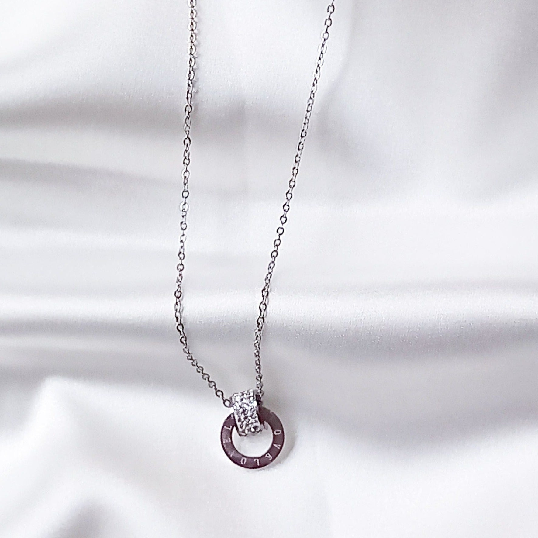 Silver Love Necklace