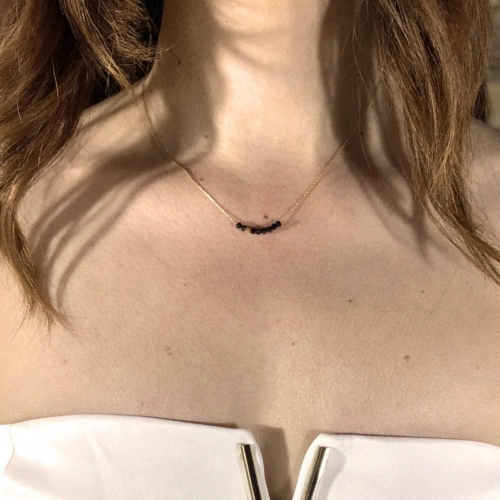 Black Spinel necklace