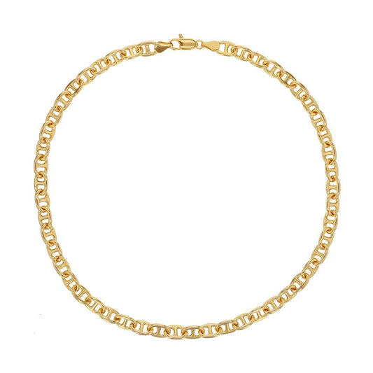 KATIA Fine Gold Plated Necklace <br> Coffee Bean