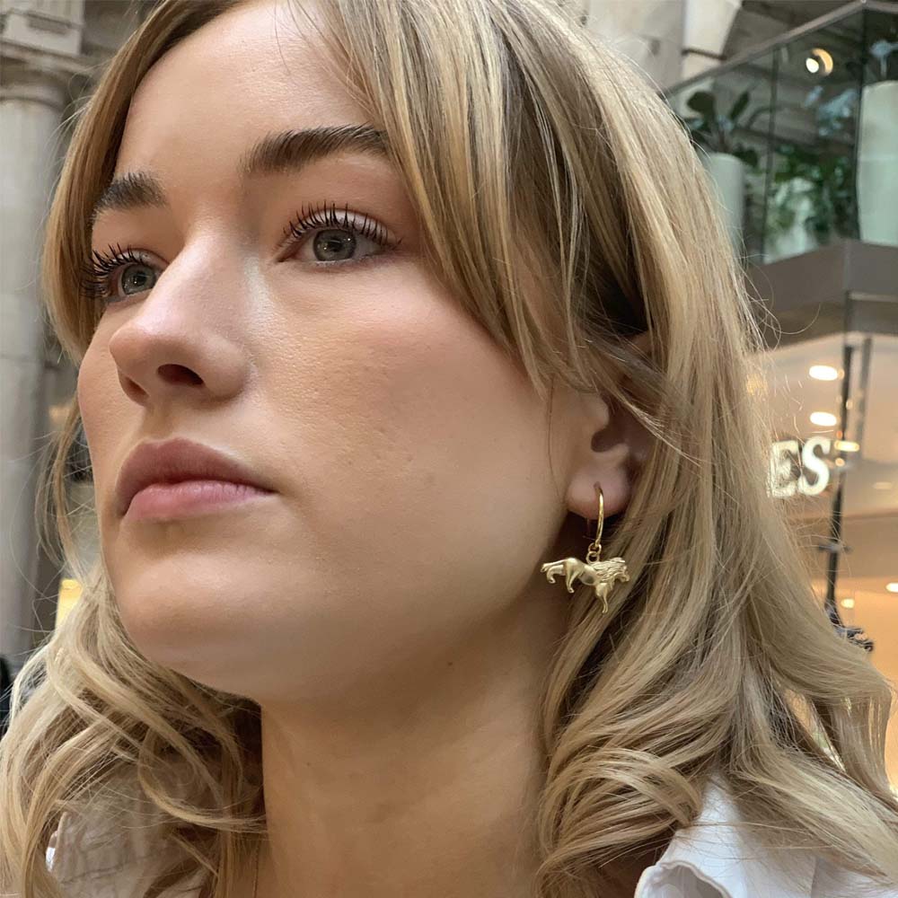 Lion Earrings