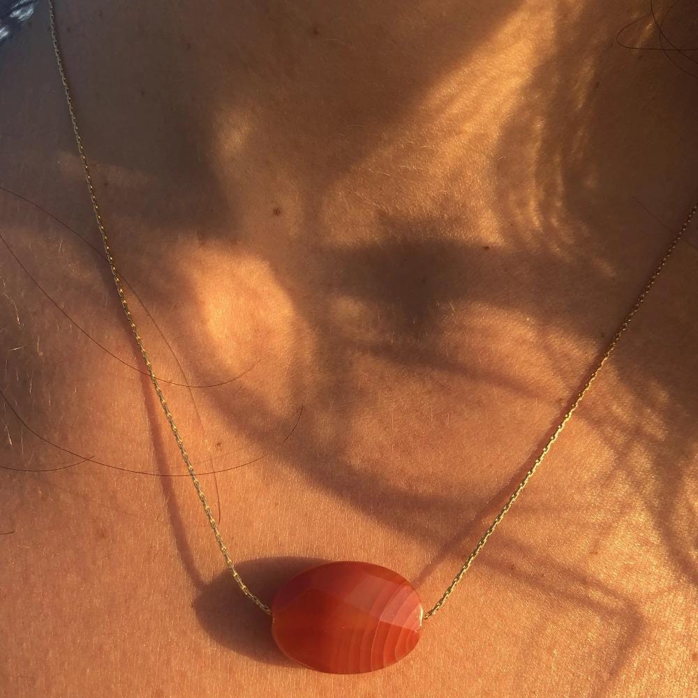 Carnelian necklace