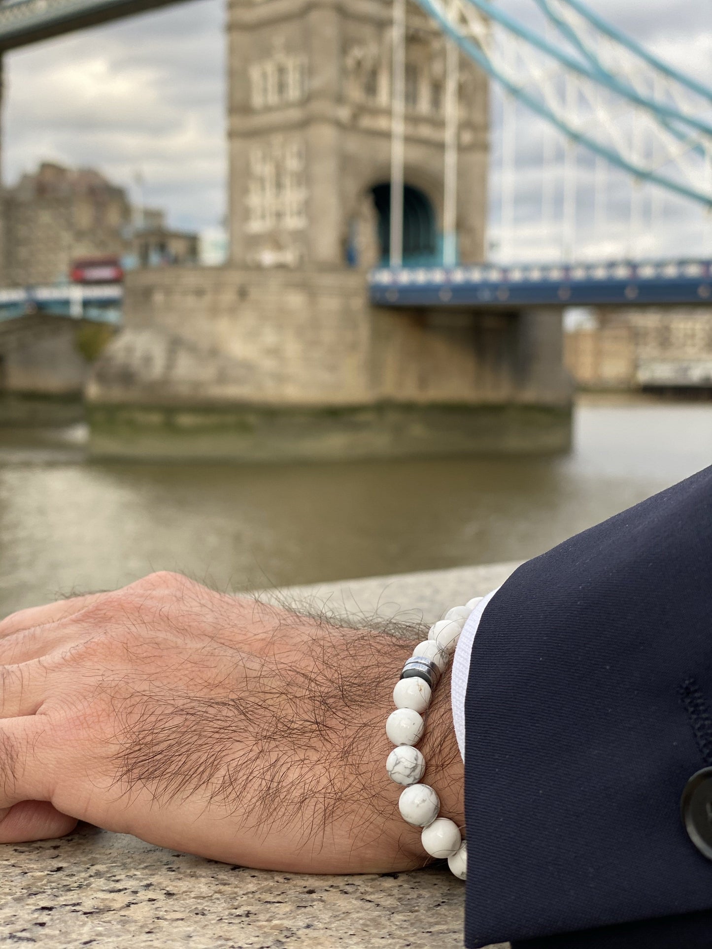 White Howlite Bracelet <br> Xion