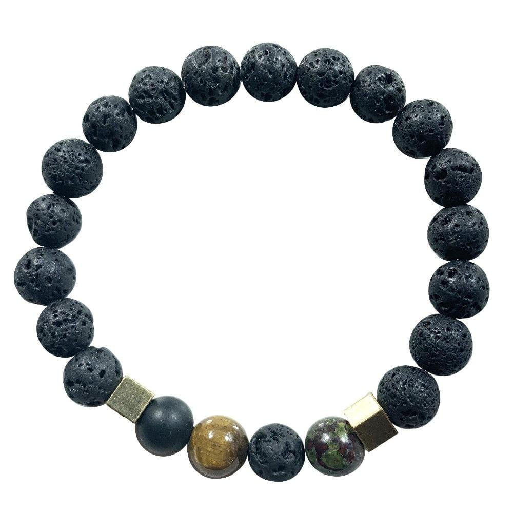 Lava Stone Bracelet Dragon Blood