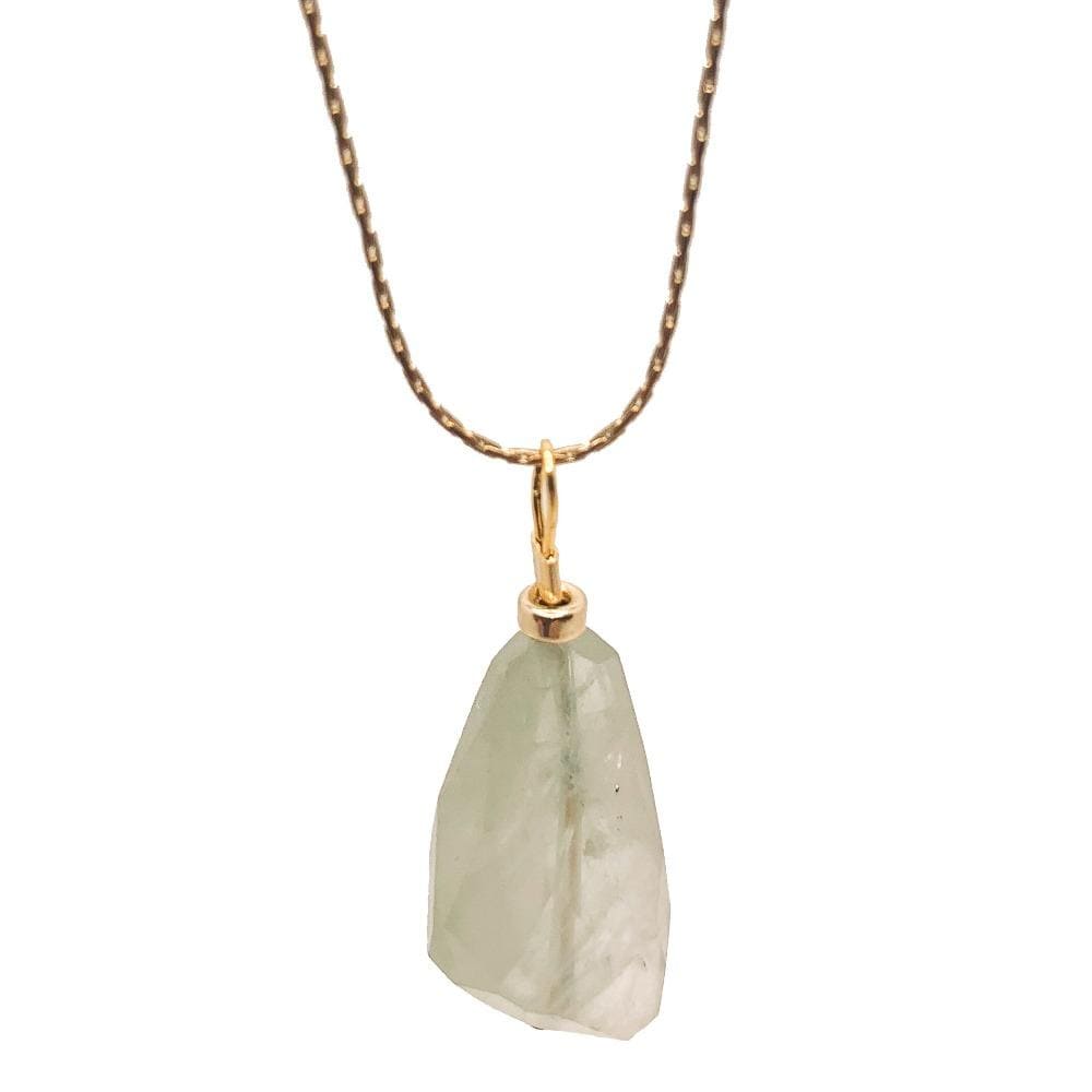 Mi Cielo London Necklace Gold Aquamarine necklace
