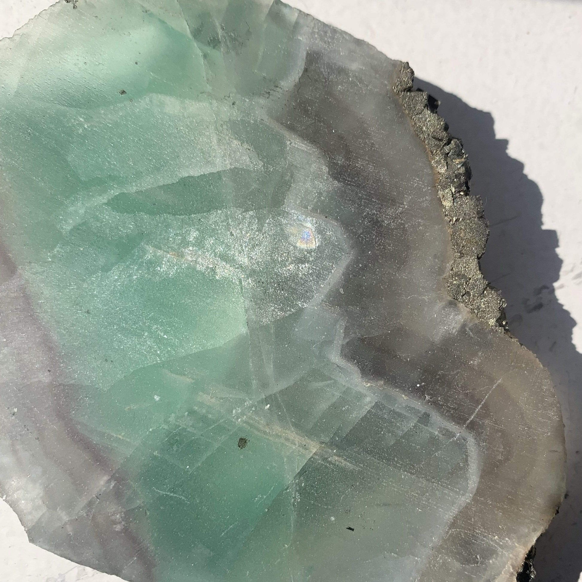 Mi Cielo London Necklace Gold Fluorite necklace