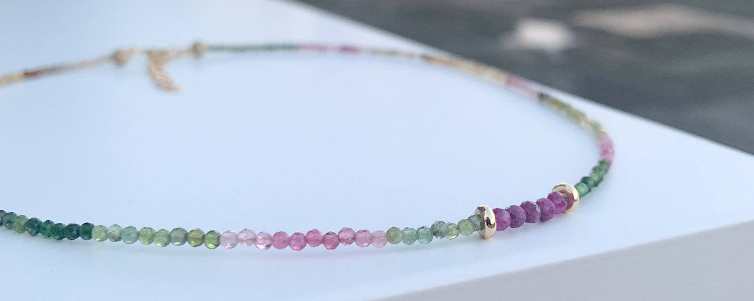 Myriad of stones necklace