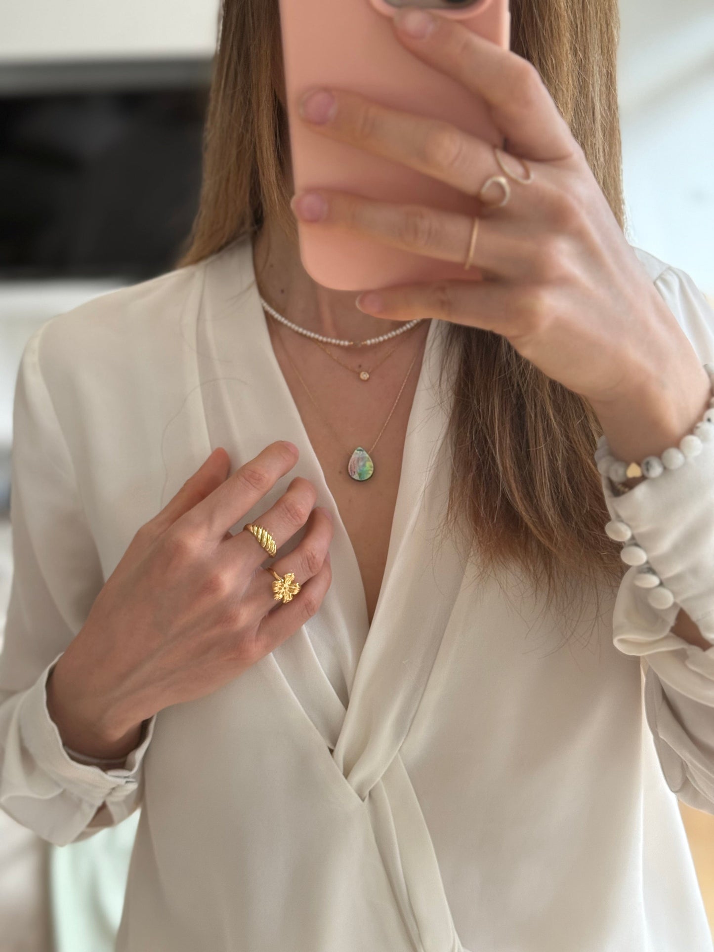 Flower Gold Ring