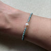 Mimi Grey Blue Gold Bracelet