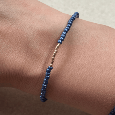 Mimi Midnight Sky Blue Gold Bracelet