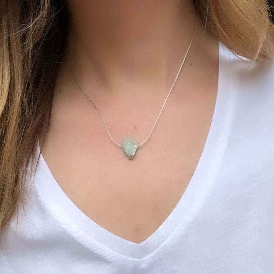 Foxite Sterling Silver Necklace
