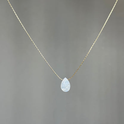 Moonstone Necklace Gold filled 14k