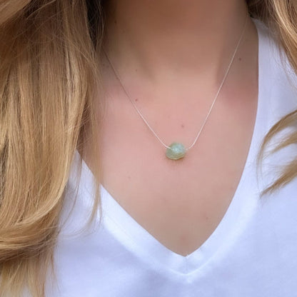 Blue Opal Necklace