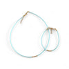 Miyuki Necklace - Sky Blue Gold