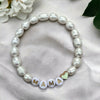 Pearl bracelet gold plated 18k Mama