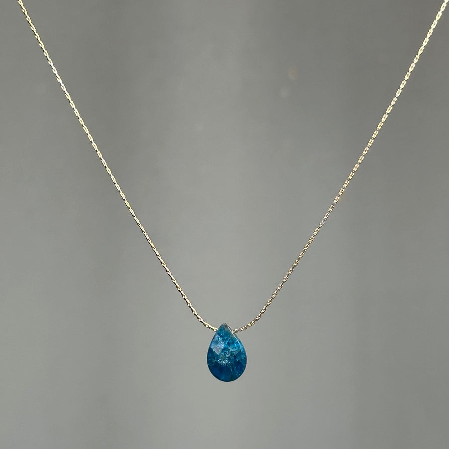 Apatite Drop Necklace