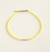 Miyuki Necklace - Yellow Lemon & Gold