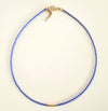 Miyuki Necklace - Electric Blue Gold