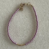 Mimi Lilac Gold Bracelet