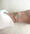 Miyuki Bracelet - Sea Blue & Cafe