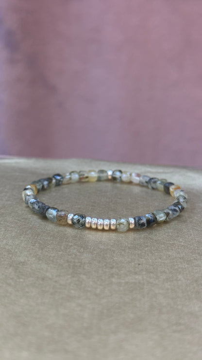 Prehnite Bracelet 4mm