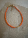 Miyuki Bracelet - Orange Gold