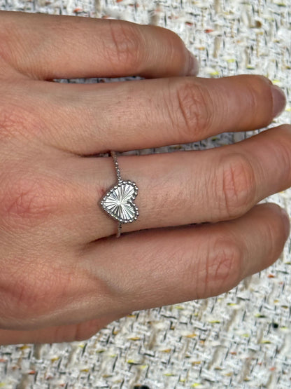 Heart Gold Ring