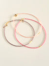 Miyuki Necklace - Light Pink Champagne Gold