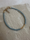 Miyuki Bracelet - Dusk Blue Gold