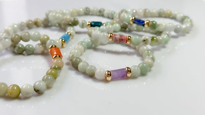 Jade Bracelet Rhodonite