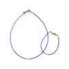 Miyuki Necklace - Electric Blue Gold