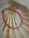 Miyuki Bracelet - Orange Gold