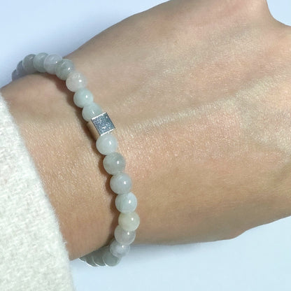 Jade Bracelet 6mm Square