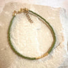 Miyuki Bracelet - Dark Green Gold