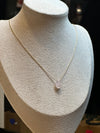 Rose quartz Drop Necklace