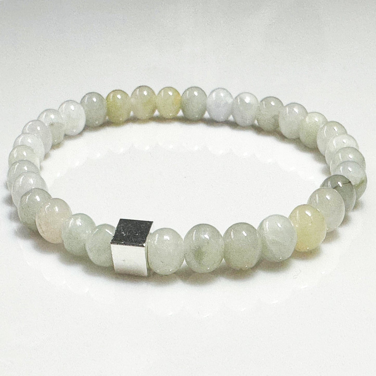 Jade Bracelet 6mm Square