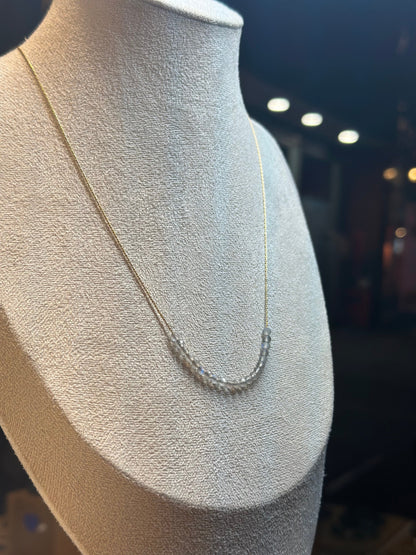 Labradorite Necklace Gold filled 14k | Mi Cielo London